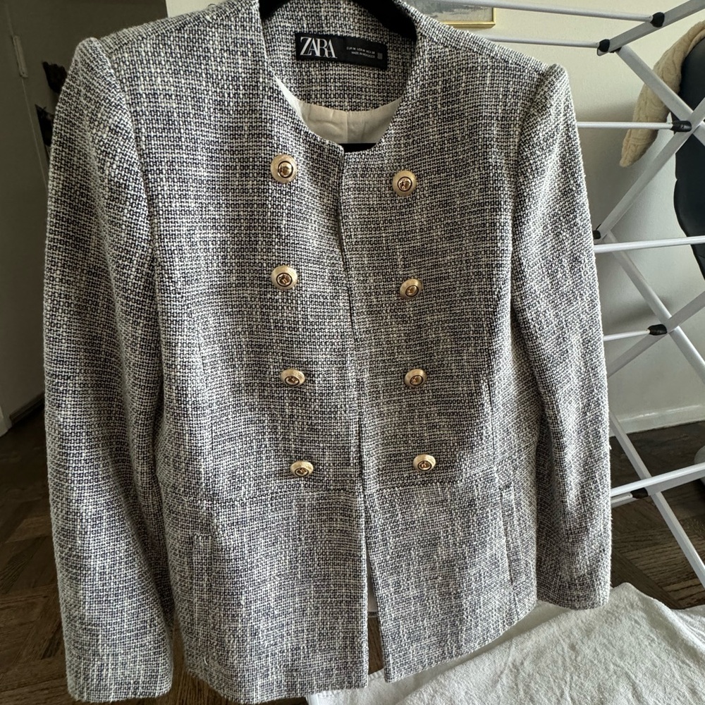 Formal tweed blazer